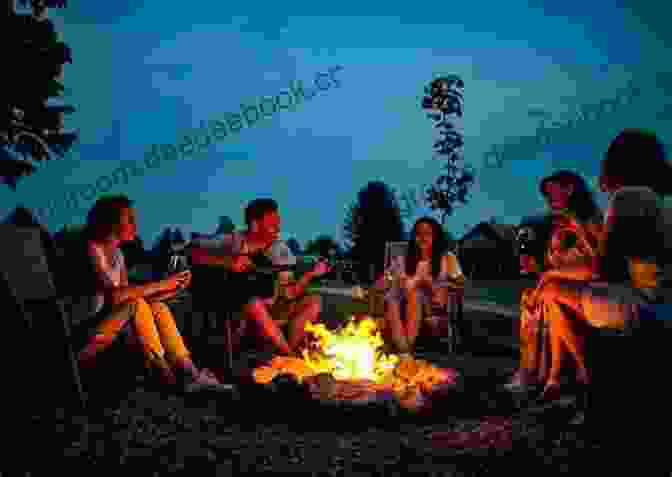 A Group Of People Gathered Around A Campfire, Listening Intently To A Woman Reciting Poetry. Electric Arches Eve L Ewing