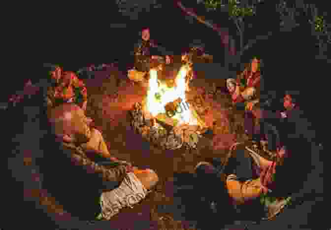 A Group Of People Gathered Around A Campfire, Listening To A Storyteller Narrating Traditional Folklore. Czech Bluegrass: Notes From The Heart Of Europe (Folklore Studies In Multicultural World)