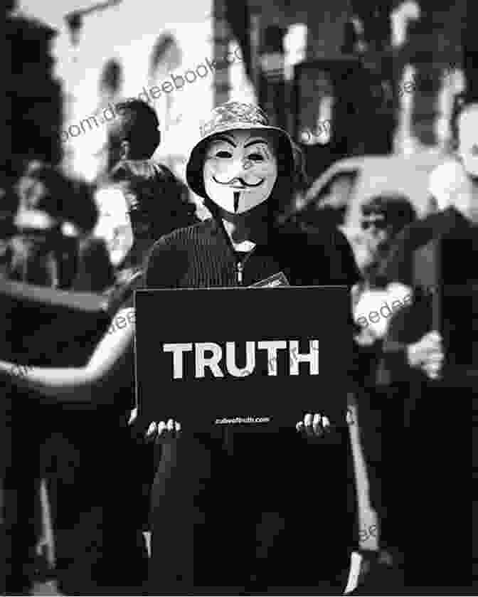 A Photo Of A Person Holding A Sign That Says 'Truth'. The Of Luke: My Fight For Truth Justice And Liberty City