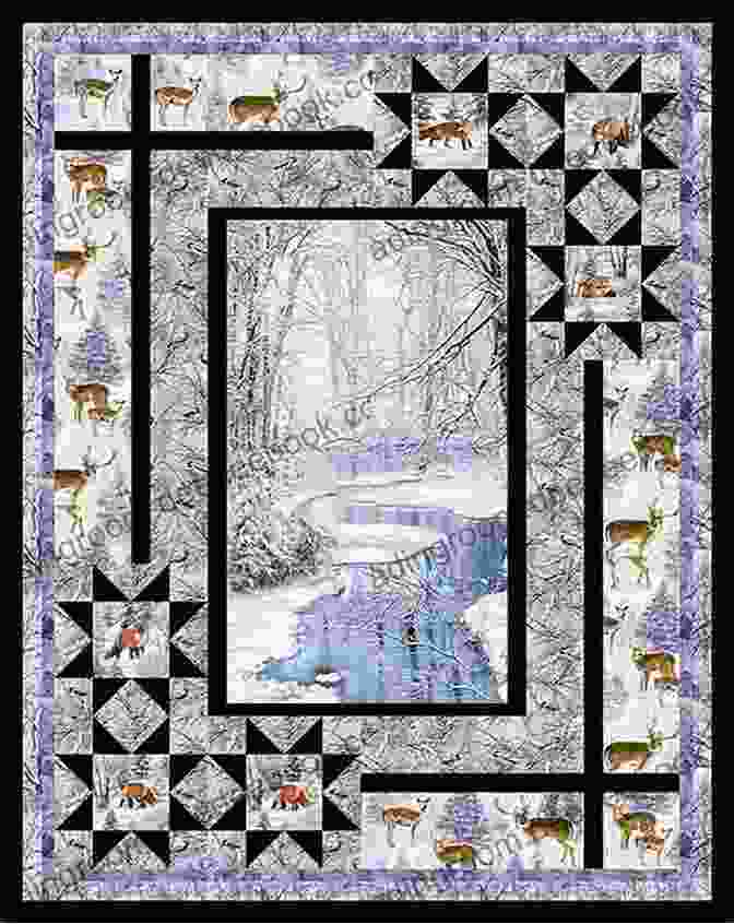 A Quilt Featuring A Woodland Scene, With Trees, Animals, And A Winding Path. Fresh Family Traditions: 18 Heirloom Quilts For A New Generation