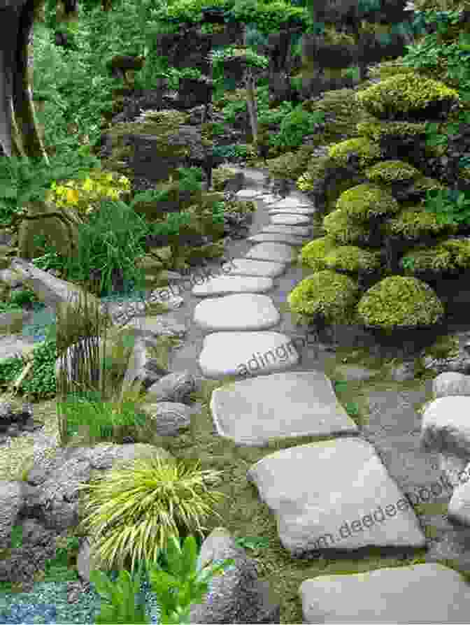 A Serene Zen Garden With A Stone Path Leading To A Pagoda Beyond Happiness: The Zen Way To True Contentment