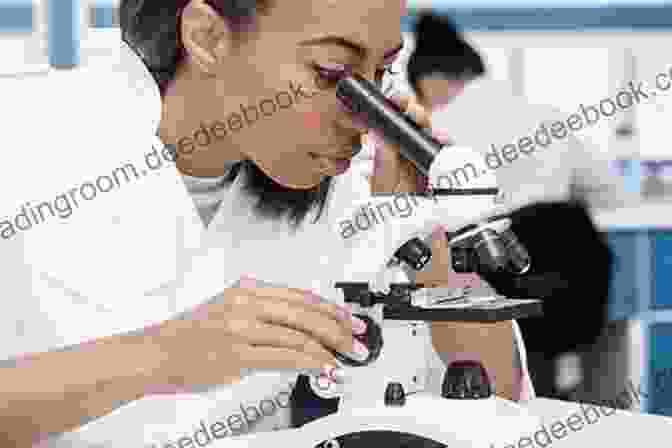 A Woman In A Lab Coat, Working With A Microscope. 10 Hidden Heroes Mark K Shriver