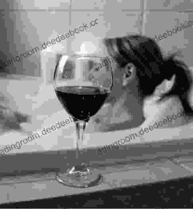 A Woman Taking A Relaxing Bath With Candles And A Glass Of Wine. DATING FOR THE MODERN MAN: Simple Things Women Want Men To Understand