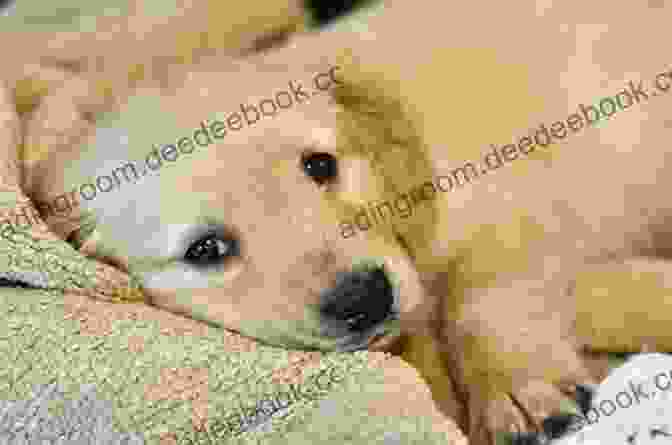 A Young Odie, A Tiny Golden Retriever Puppy With Bright Eyes And A Playful Expression My Big Dog Odie Laura Alary