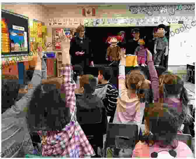 Anne Love Teaching A Class On Puppetry, Her Students Eagerly Listening To Her Instructions The Puppeteer S Apprentice D Anne Love