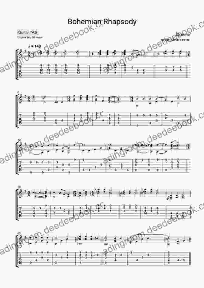 Bohemian Rhapsody Chords, Lyrics, And Basic Guitar Tab Top Hits Really Easy Guitar Songbook: 22 Songs With Chords Lyrics Basic Tab