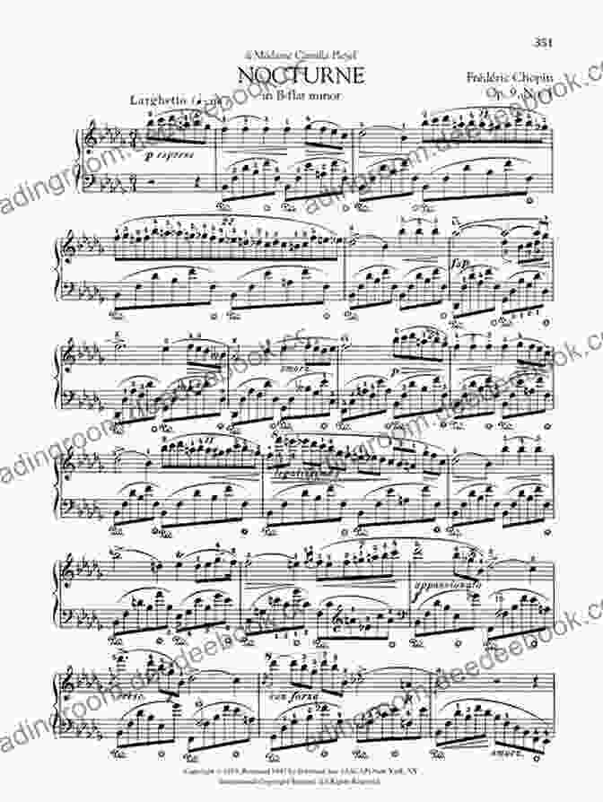 Chopin Nocturne In E Flat Minor Op. 9 No. 2 Sheet Music Chopin Nocturne In B Flat Minor Op 9 COMPLETE Sheet Music Score (No 1 2 And 3)