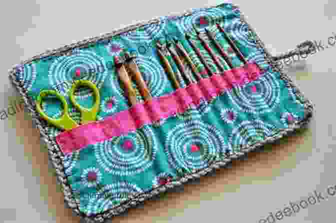 Crochet Hook Case With Multiple Compartments And Zipper Closure Crochet Mega Bundle: Discover The Beautiful World Of Crocheting With These 5 Helpful For Beginners: (Crochet Hook A Crochet Accessories)