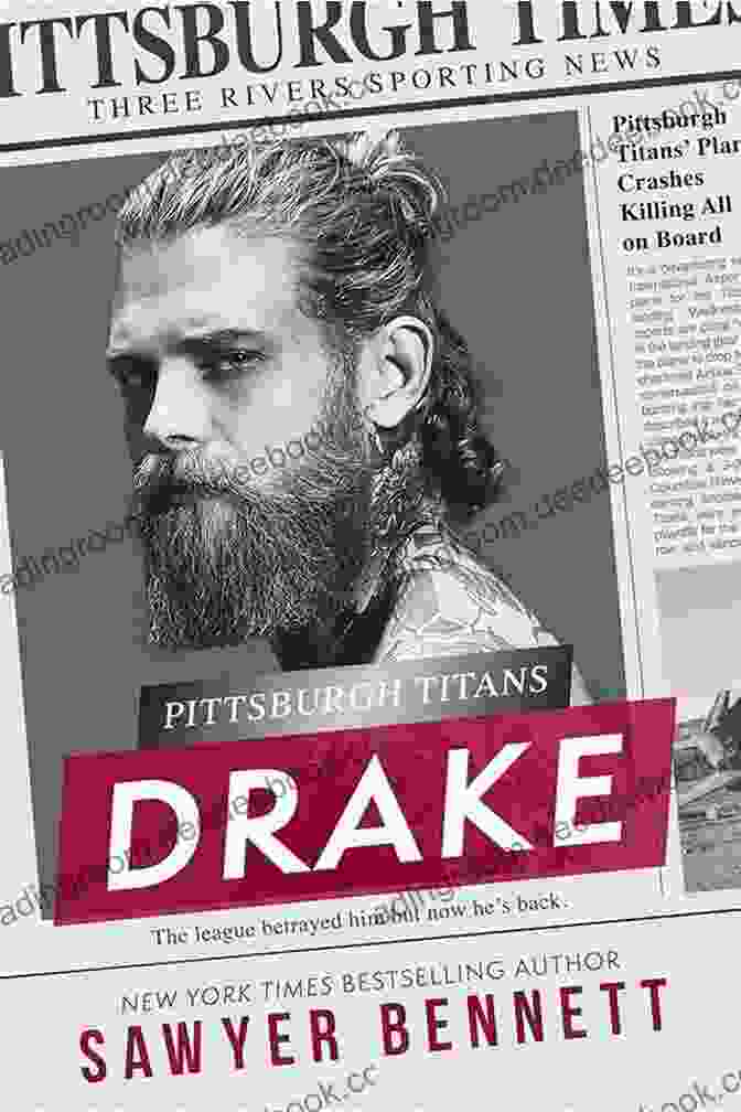 Drake Pittsburgh Titans Novel Cover Drake: A Pittsburgh Titans Novel