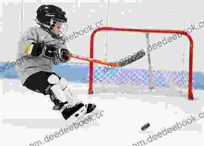 Ethan West, A Young Hockey Player, Skating With The Puck. Playing With Fire: A Florida Glaze Hockey Prequel