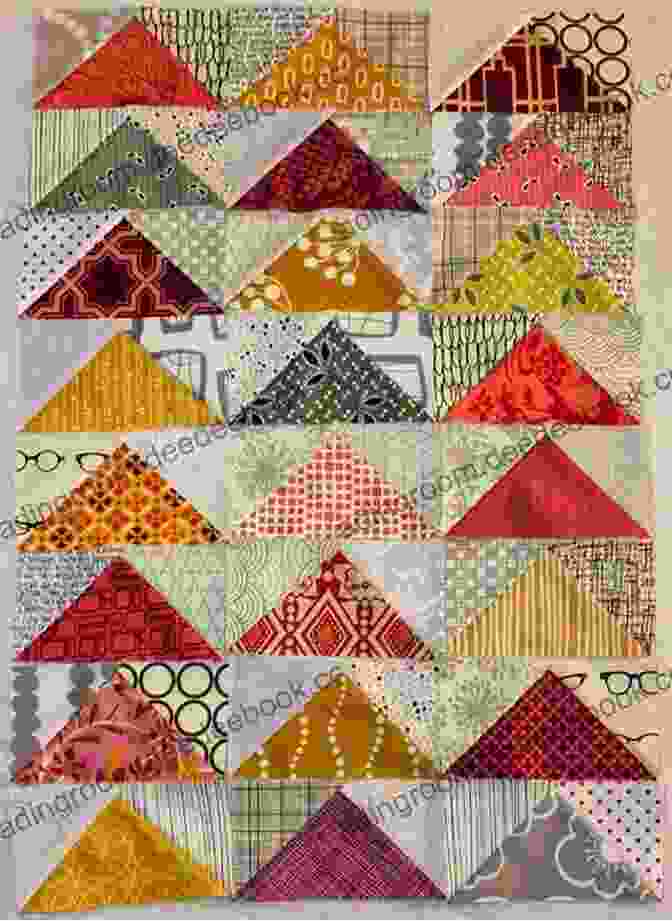 Flying Geese Quilt Pattern Scrap Basket Surprises: 18 Quilts From 2 1/2 Strips