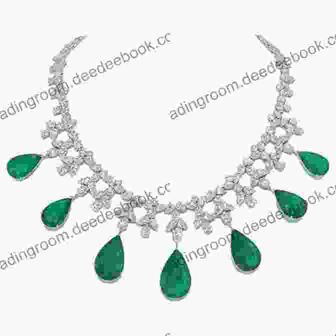 Gaze Three Necklace With Diamonds And Emeralds Humorama Gag Cartoons Presents: Gaze A Three Collection Year 1958