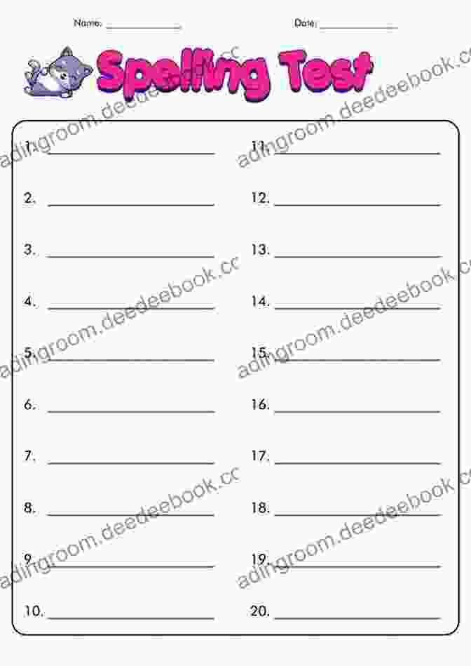 Image Of Test New Spelling Practice Papers Test 1 New Spelling Practice Papers