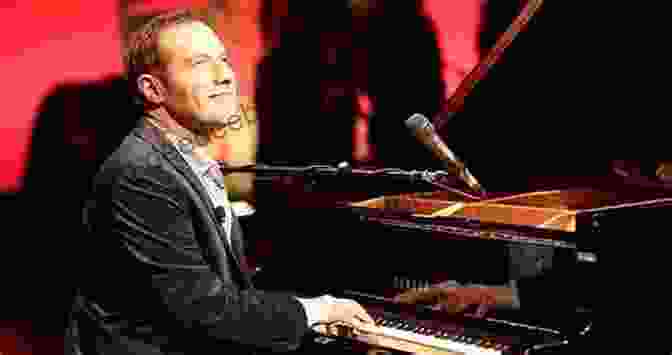 Jim Brickman Performing At A Concert, Playing The Piano While Enveloped In A Warm, Ethereal Light. Jim Brickman: Picture This (New Age)