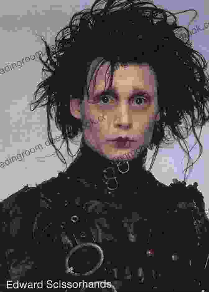 Johnny Depp As Edward Scissorhands 12 Weeks On Tinsmith: Behind The Scenes Of Edward Scissorhands