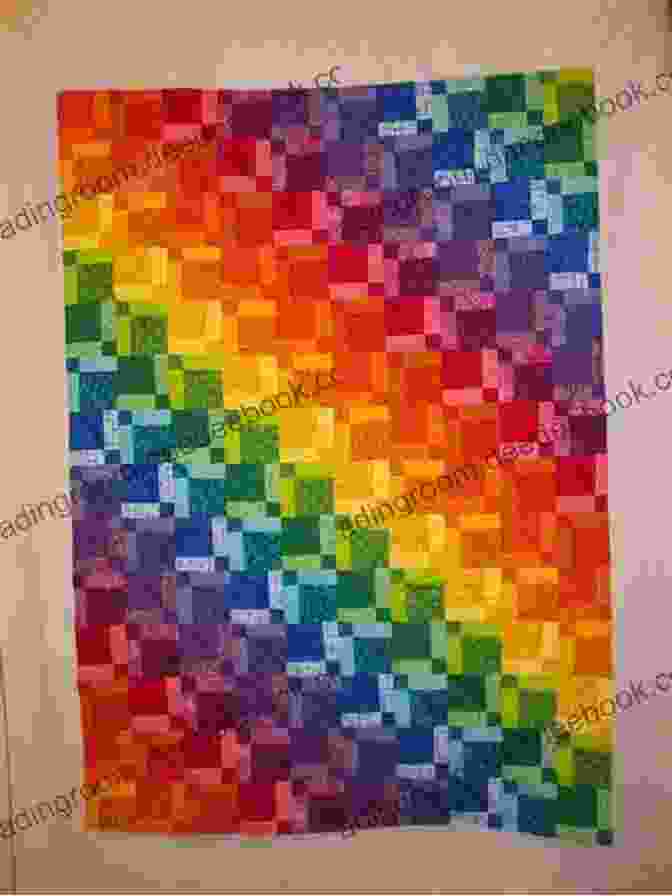 Nine Patch Rainbow Quilt Pattern Scrap Basket Surprises: 18 Quilts From 2 1/2 Strips