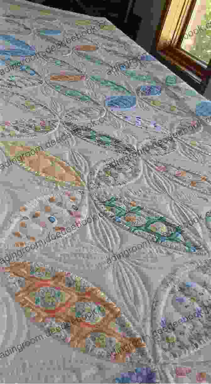 Orange Peel Free Motion Quilting Design From Daisy To Paisley: 50 Beginner Free Motion Quilting Designs