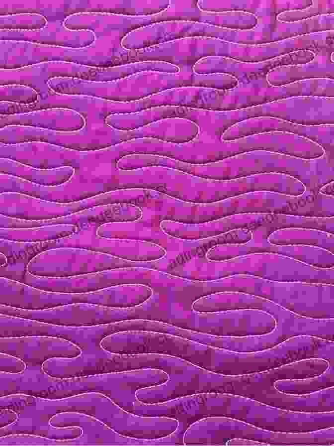 Raindrops Free Motion Quilting Design From Daisy To Paisley: 50 Beginner Free Motion Quilting Designs