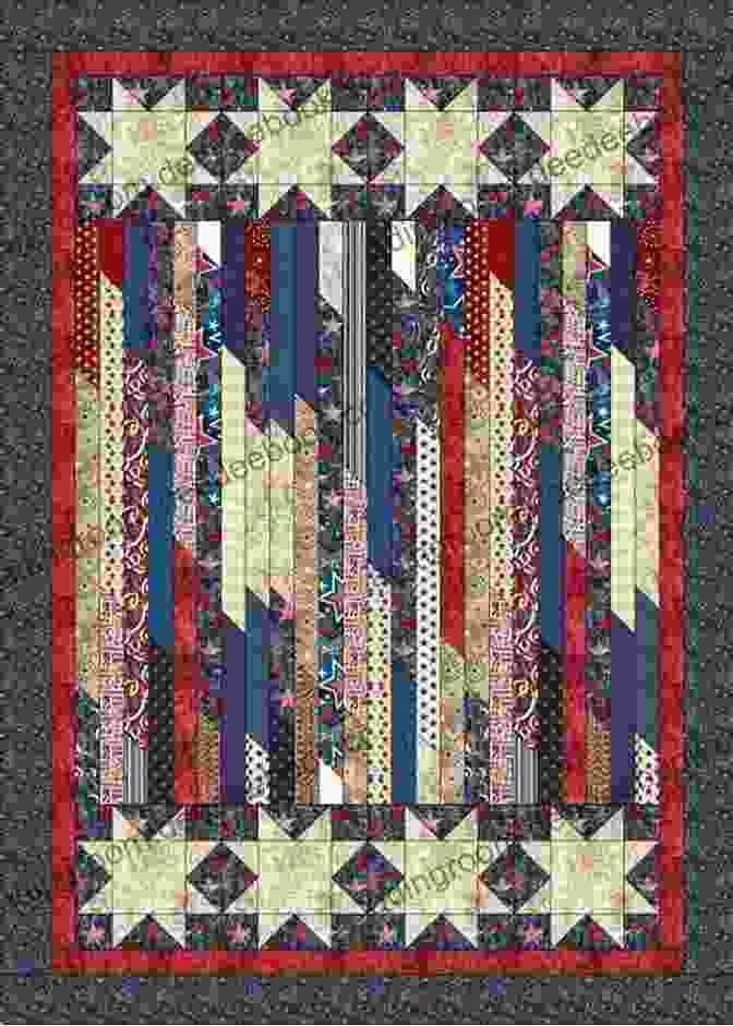 Scrappy Strip Stars Quilt Pattern Scrap Basket Surprises: 18 Quilts From 2 1/2 Strips