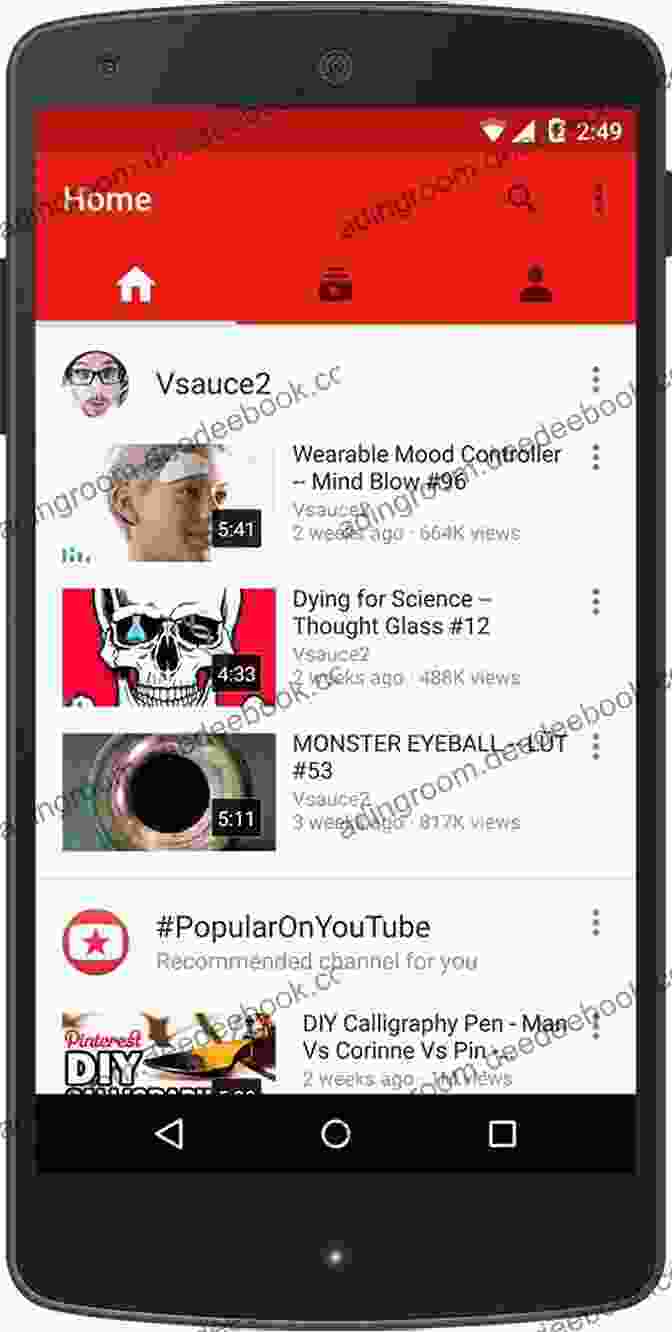 Screenshots Of The YouTube Platform, Showing The Home Page, A Video Player, And A Channel Page. Social Media Marketing: A Complate Step By Step Beginner S Guide On YouTube Facebook Twitter And Instagram Marketing