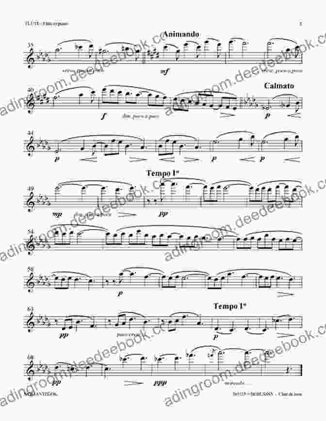 Sheet Music For Clair De Lune First 50 Songs You Should Play On Vibraphone: A Must Have Collection Of Well Known Songs Arranged For Vibraphone