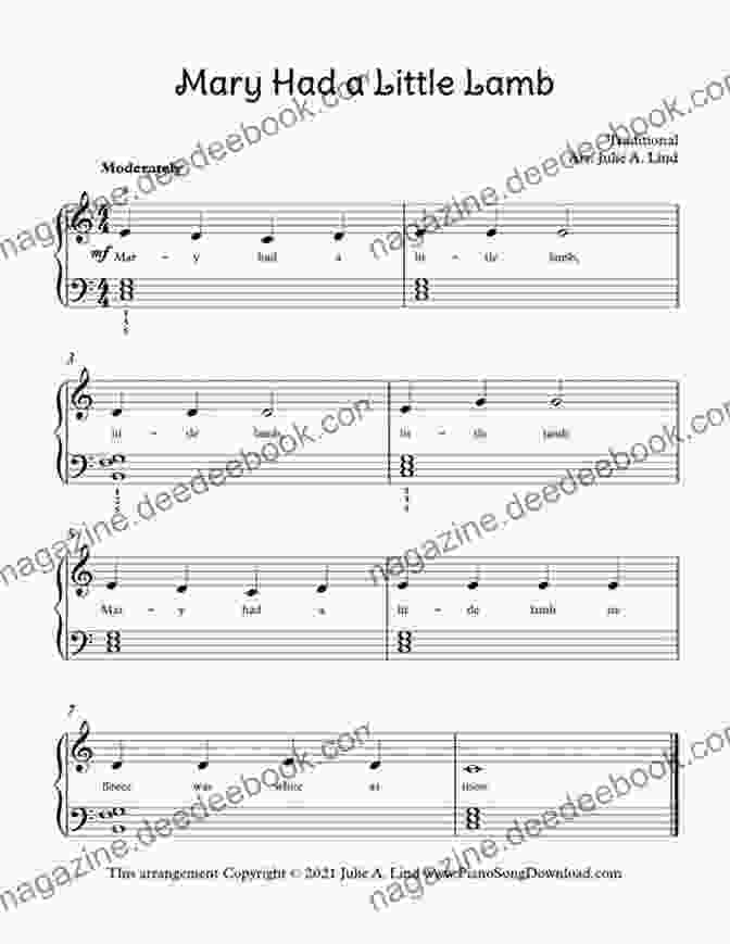 Sheet Music For Mary Had A Little Lamb First 50 Songs You Should Play On Vibraphone: A Must Have Collection Of Well Known Songs Arranged For Vibraphone