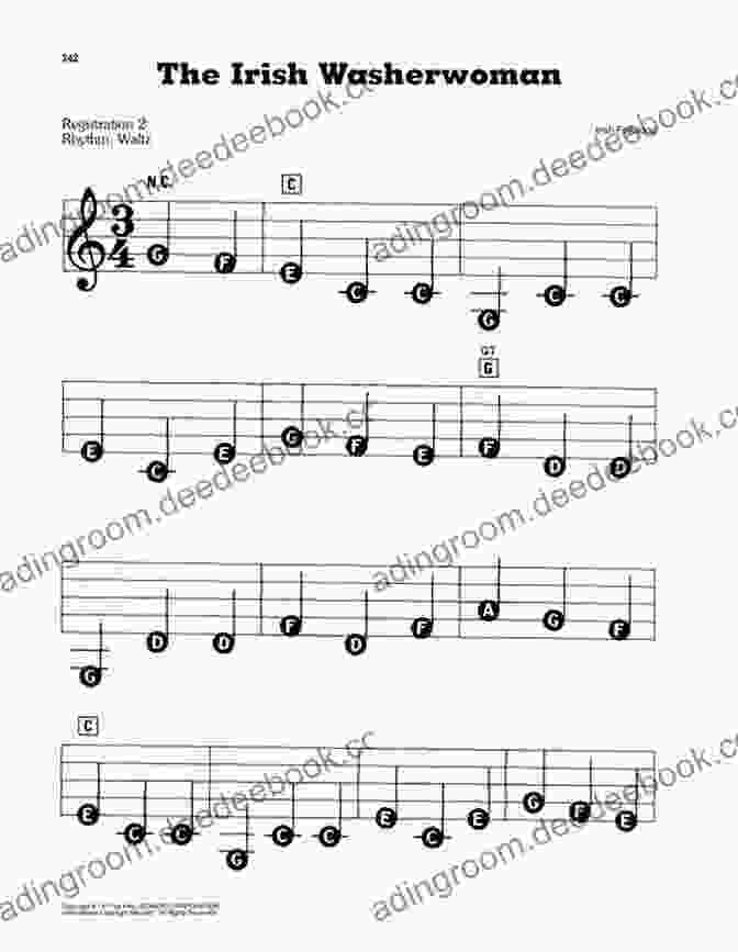 The Irish Washerwoman Sheet Music Top Requested Irish Sheet Music: 21 Popular And Traditional Favorites For Piano/Vocal/Guitar (Piano/Vocal/Guitar) (Top Requested Sheet Music)