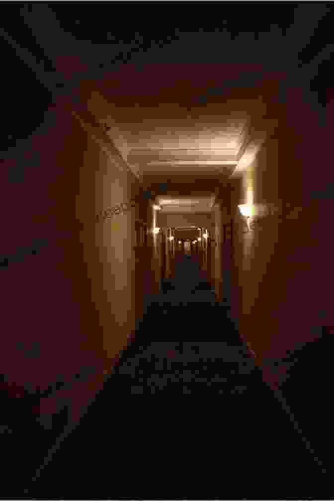 Visitors Navigate Through A Dark And Eerie Corridor Of AmeriScares Washington: The Deep Dark Down Ameri Scares: Washington: The Deep Dark Down